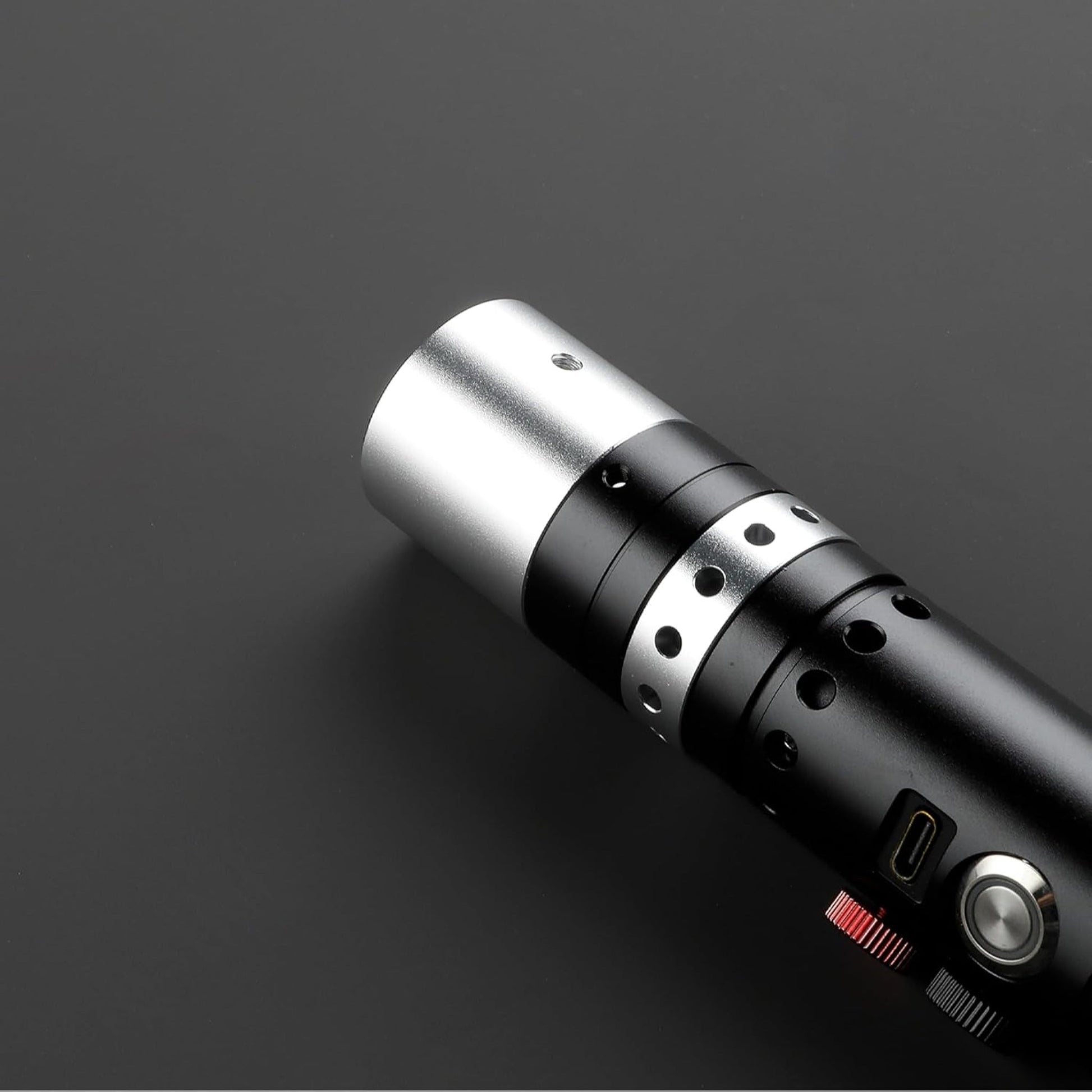 Star Wars Darth Maul Double Blade Baselit Combat Lightsaber RGB Replica Chargable F33 - NEXTLEVELUK