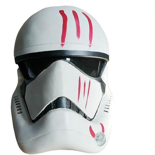 Star Wars First Order Stormtrooper Finn FN - 2187 Bloody Resin Cosplay Helmet - NEXTLEVELUK