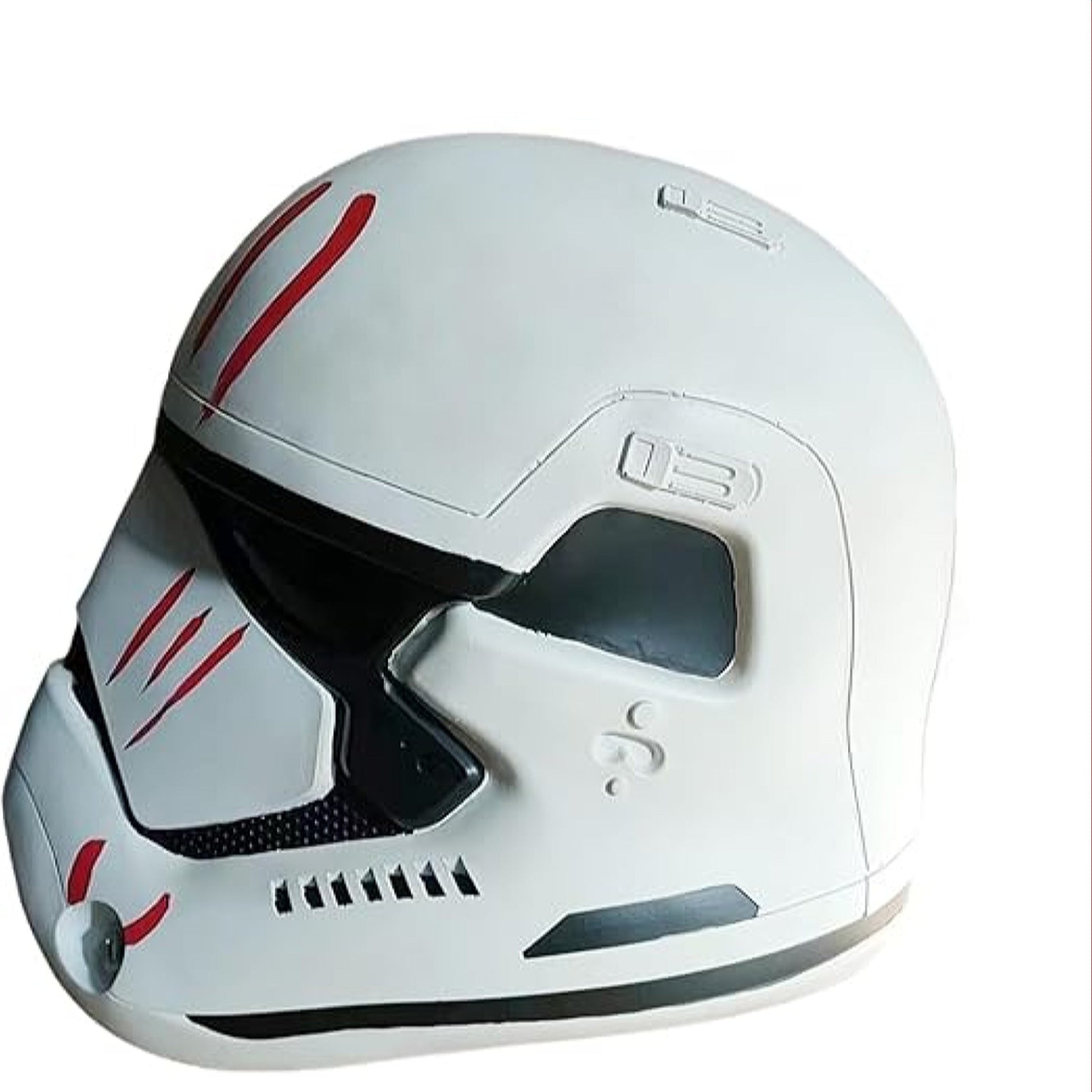 Star Wars First Order Stormtrooper Finn FN - 2187 Bloody Resin Cosplay Helmet - NEXTLEVELUK