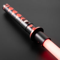 Star Wars Harley Quinn Baselit Combat Lightsaber RGB Replica No. Z5 - NEXTLEVELUK