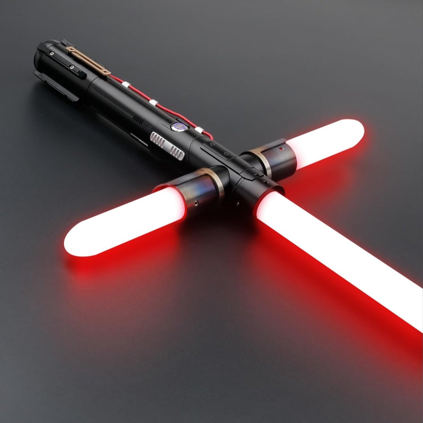 Star Wars Kylo Ren Inspired Baselit Combat Lightsaber RGB USB - C Chargable - NEXTLEVELUK