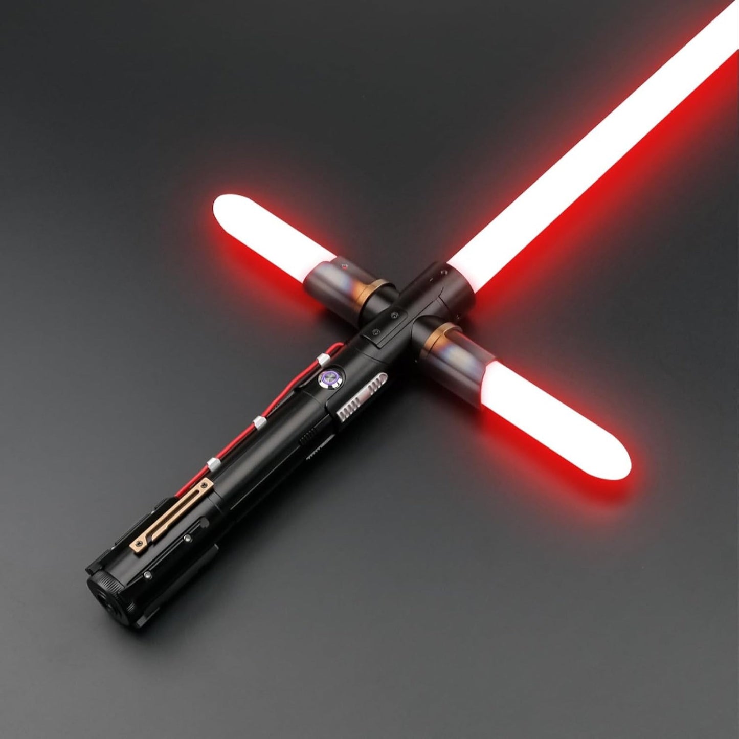 Star Wars Kylo Ren Inspired Baselit Combat Lightsaber RGB USB - C Chargable - NEXTLEVELUK