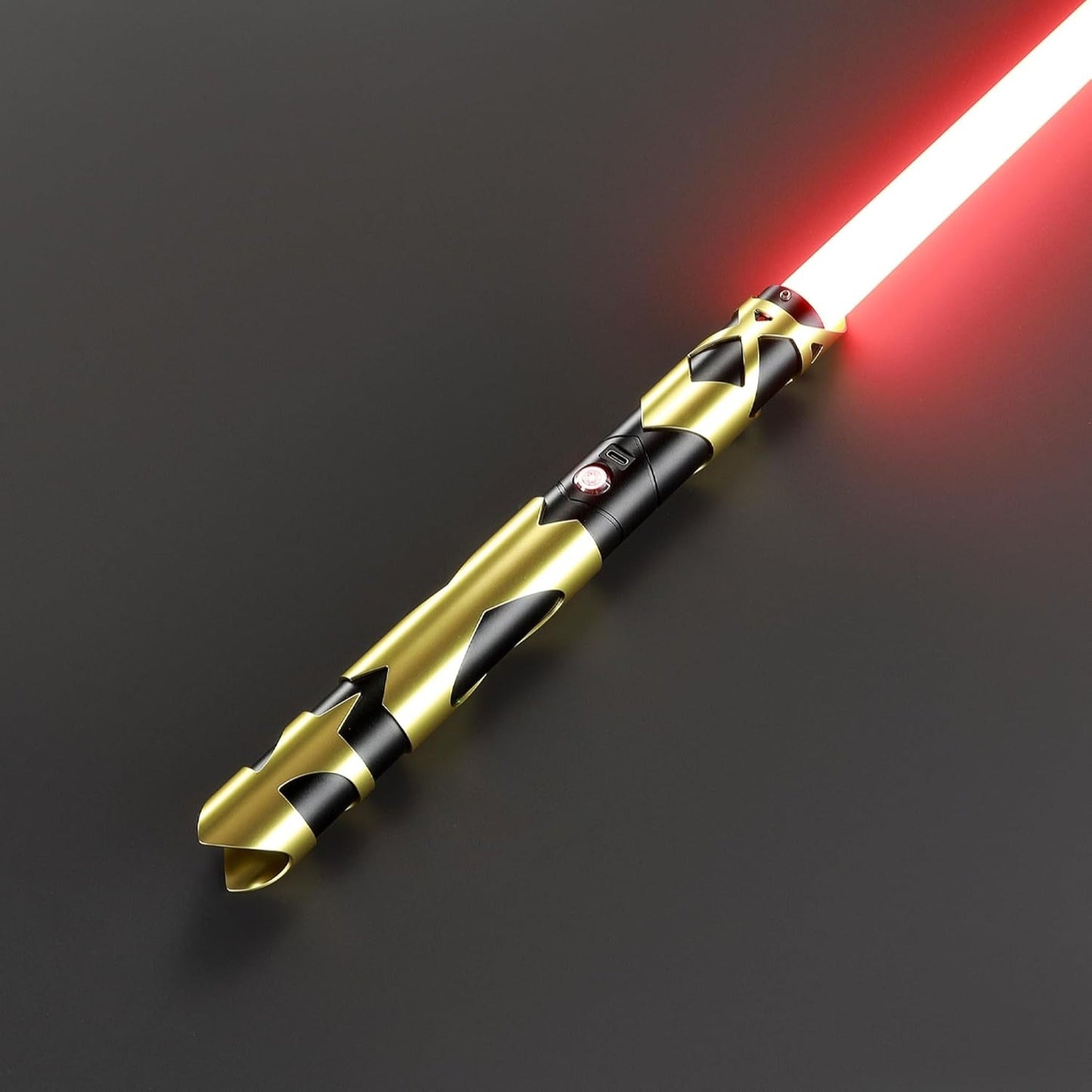 Star Wars Lightsaber RGB Smoothswing Cosplay 162B Gold - NEXTLEVELUK