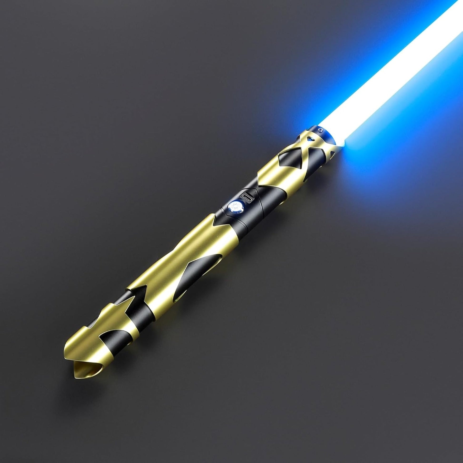 Star Wars Lightsaber RGB Smoothswing Cosplay 162B Gold - NEXTLEVELUK