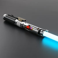 Star Wars Lightsaber Xenopixel Xeno3 Smoothswing Force FX Anakin Skywalker - Fallen Knight Cosplay KFX Silver - NEXTLEVELUK