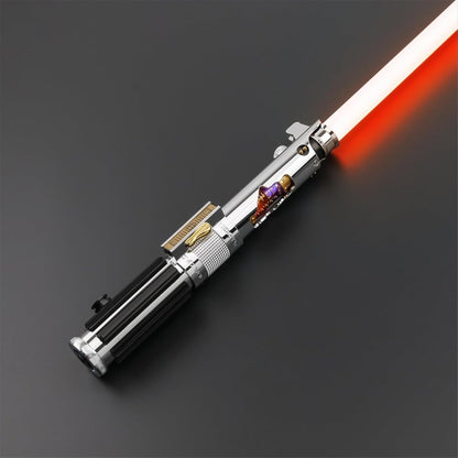 Star Wars Lightsaber Xenopixel Xeno3 Smoothswing Force FX Anakin Skywalker - Fallen Knight Cosplay KFX Silver - NEXTLEVELUK