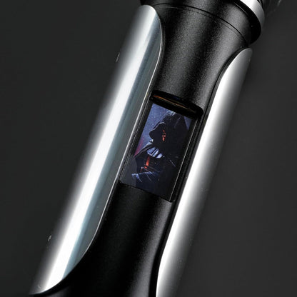 Star Wars Lightsaber Xenopixel Xeno3 Smoothswing OLED Display & Spinning Crystal Chamber Cosplay 177X - NEXTLEVELUK