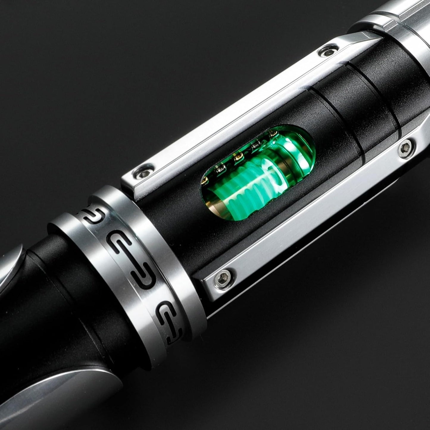 Star Wars Lightsaber Xenopixel Xeno3 Smoothswing OLED Display & Spinning Crystal Chamber Cosplay 177X - NEXTLEVELUK