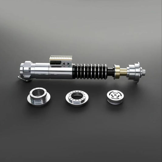 Star Wars No. 059 - 2 Ep. VI Luke Skywalker Baselit Combat Lightsaber RGB Replica - NEXTLEVELUK