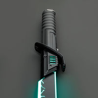 Star Wars No. 060 - 1 The Mandalorian Dark Saber Xenopixel Combat Lightsaber RGB USB - C Chargable - NEXTLEVELUK