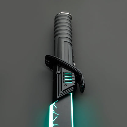 Star Wars No. 060 - 1 The Mandalorian Dark Saber Xenopixel Combat Lightsaber RGB USB - C Chargable - NEXTLEVELUK