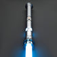 Star Wars No. 105 Baselit Grey Combat Lightsaber RGB Replica (No 28 Base) - NEXTLEVELUK