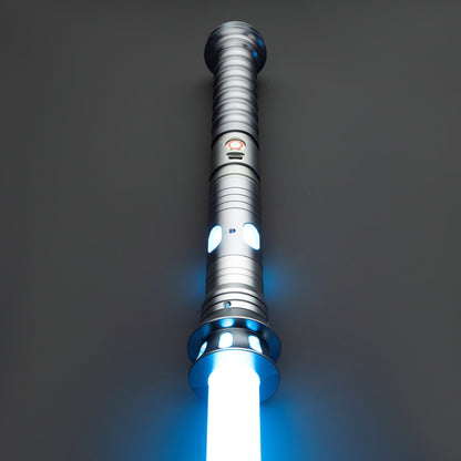 Star Wars No. 105 Baselit Grey Combat Lightsaber RGB Replica (No 28 Base) - NEXTLEVELUK