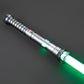 Star Wars No. 105 Baselit Grey Combat Lightsaber RGB Replica (No 28 Base) - NEXTLEVELUK