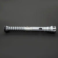 Star Wars No. 105 Baselit Grey Combat Lightsaber RGB Replica (No 28 Base) - NEXTLEVELUK