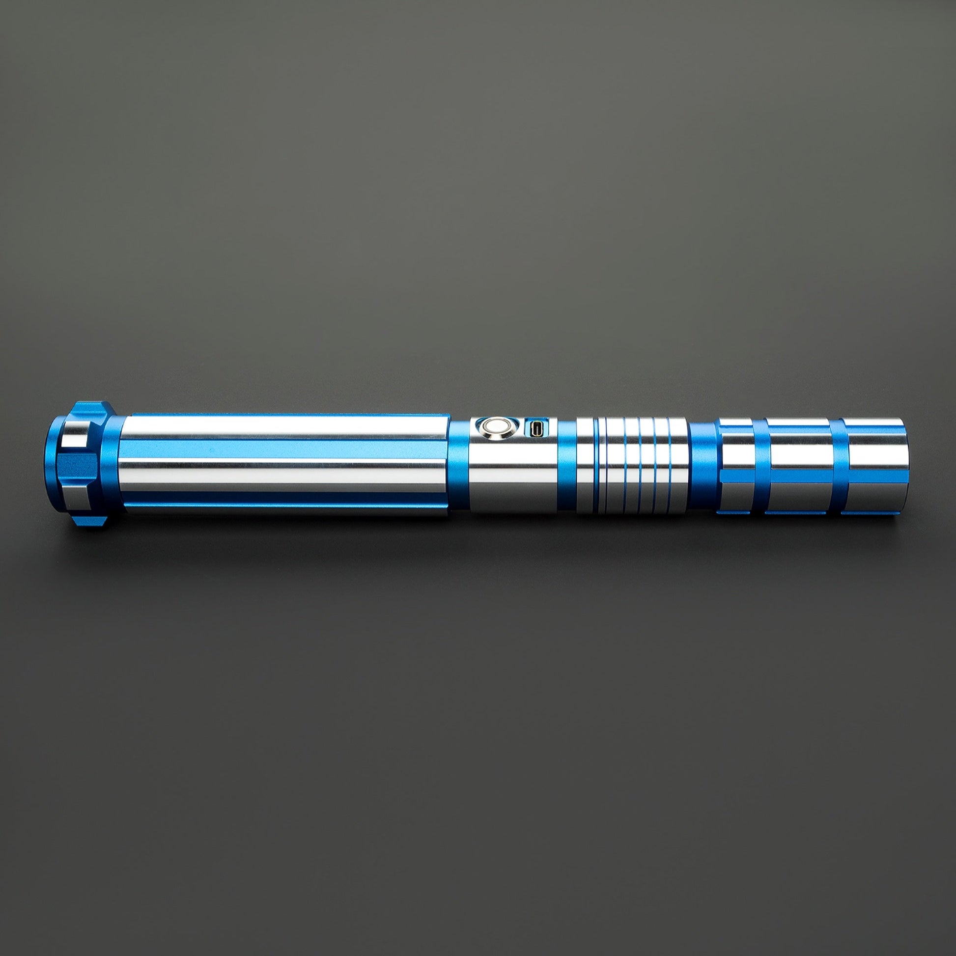 Star Wars No. 118 Baselit Blue Combat Lightsaber RGB Replica - NEXTLEVELUK