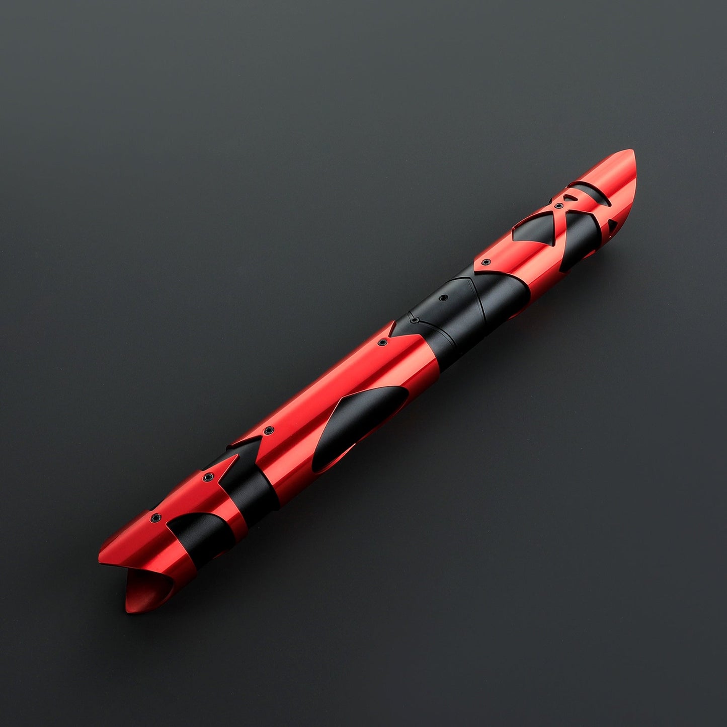 Star Wars No. 162 Red Baselit Combat Lightsaber RGB USB - C Chargable - NEXTLEVELUK
