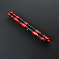 Star Wars No. 162 Red Baselit Combat Lightsaber RGB USB - C Chargable - NEXTLEVELUK