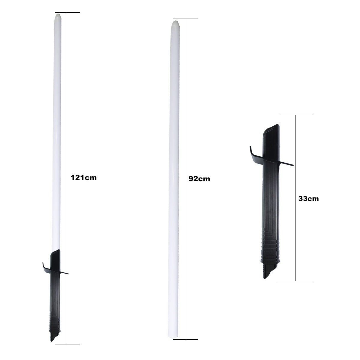 Star Wars No C001 Xenopixel Combat Lightsaber The Mandalorian Dark Saber RGB USB - C Chargable - NEXTLEVELUK