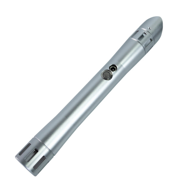 Star Wars No. C025 Silver Baselit Combat Lightsaber RGB Replica