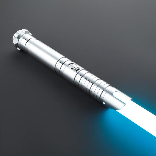 Star Wars No. C036 SILVER Xenopixel Combat Lightsaber RGB Replica Chargable - NEXTLEVELUK
