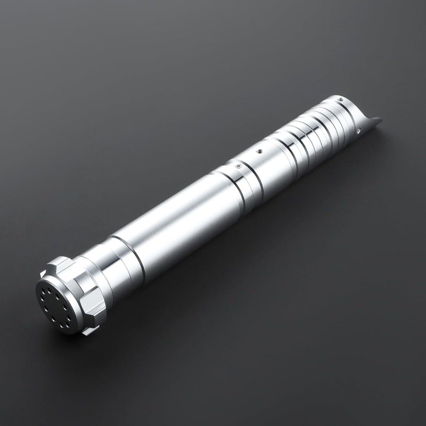 Star Wars No. C036 SILVER Xenopixel Combat Lightsaber RGB Replica Chargable - NEXTLEVELUK