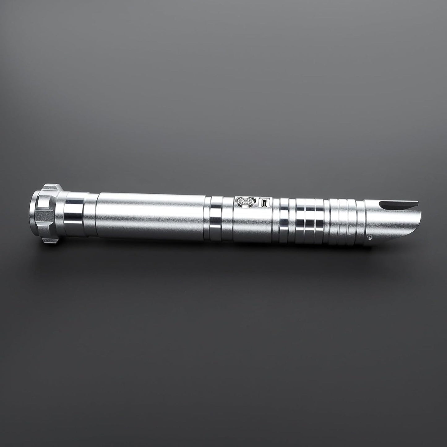 Star Wars No. C036 SILVER Xenopixel Combat Lightsaber RGB Replica Chargable - NEXTLEVELUK