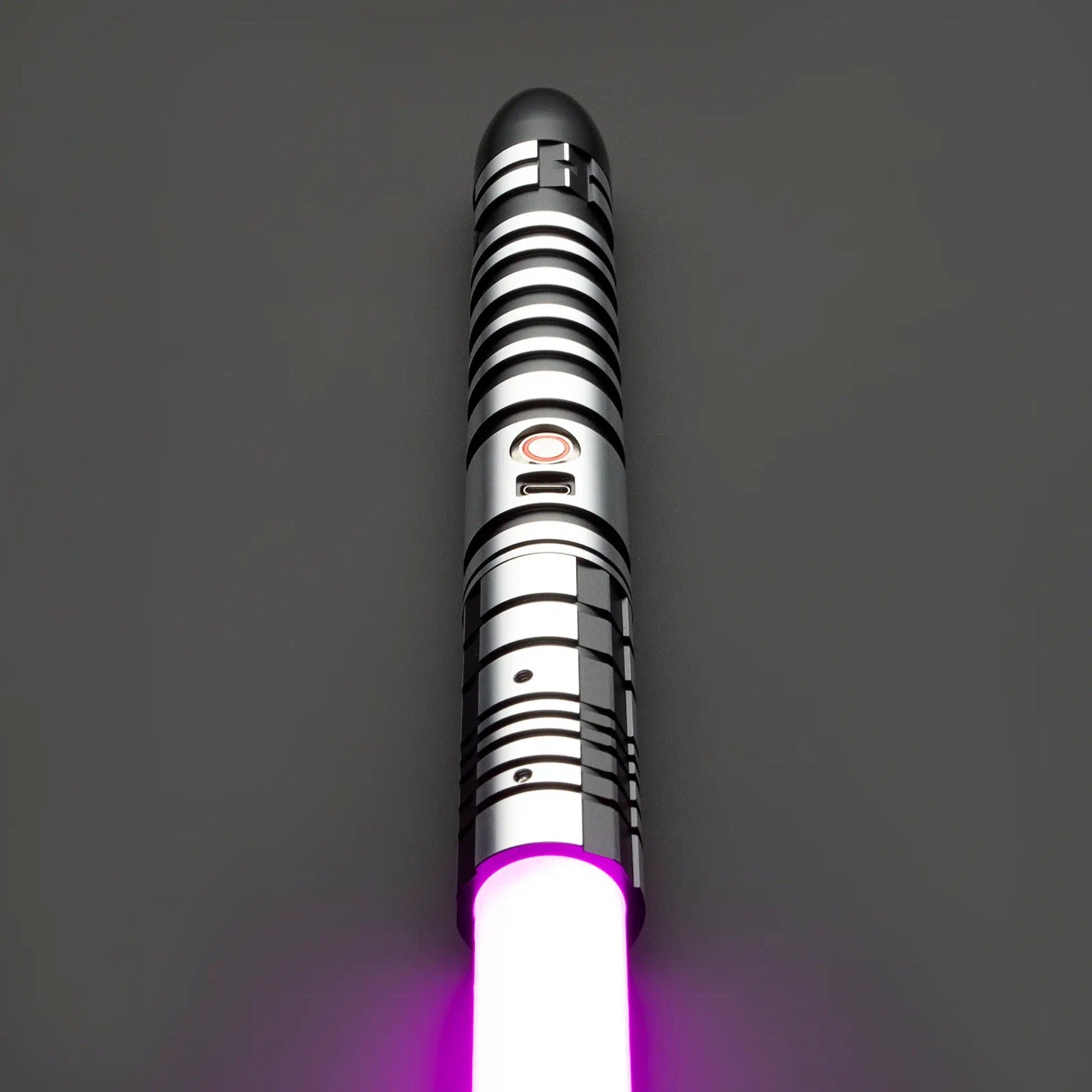 Star Wars No.112 Baselit Black Combat Lightsaber RGB Replica - NEXTLEVELUK