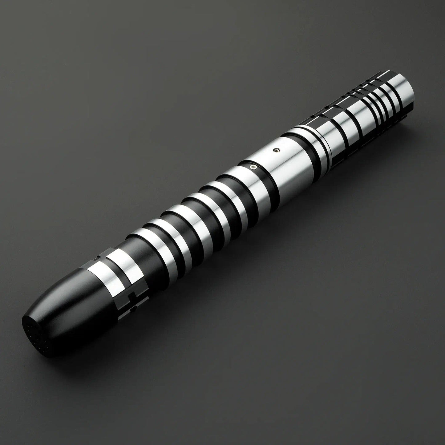 Star Wars No.112 Baselit Black Combat Lightsaber RGB Replica - NEXTLEVELUK