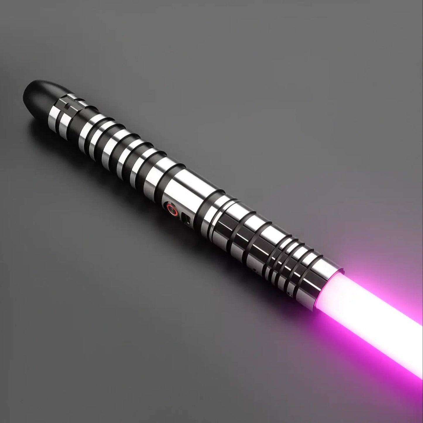 Star Wars No.112 Baselit Black Combat Lightsaber RGB Replica - NEXTLEVELUK