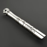 Star Wars No.117 Baselit Silver Combat Lightsaber RGB Replica - NEXTLEVELUK