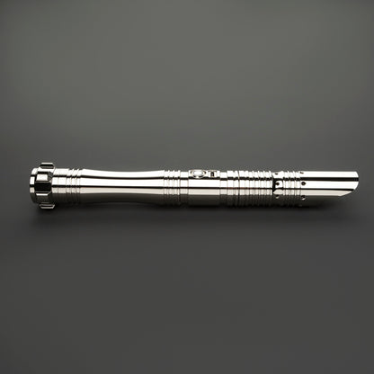 Star Wars No.117 Baselit Silver Combat Lightsaber RGB Replica - NEXTLEVELUK