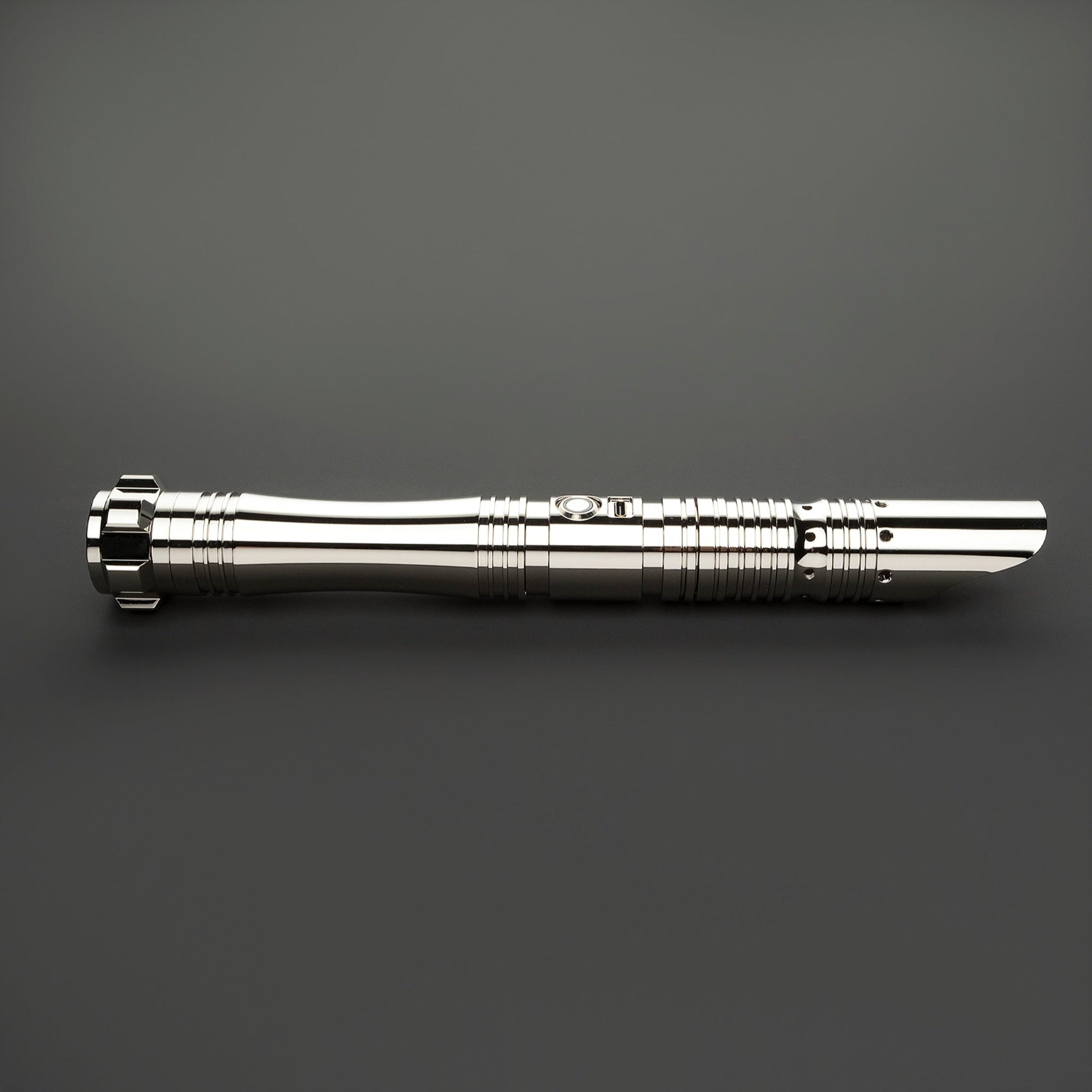 Star Wars No.117 Xenopixel Silver Combat Lightsaber RGB Replica - NEXTLEVELUK