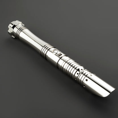 Star Wars No.117 Xenopixel Silver Combat Lightsaber RGB Replica - NEXTLEVELUK
