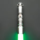 Star Wars No.117 Xenopixel Silver Combat Lightsaber RGB Replica - NEXTLEVELUK