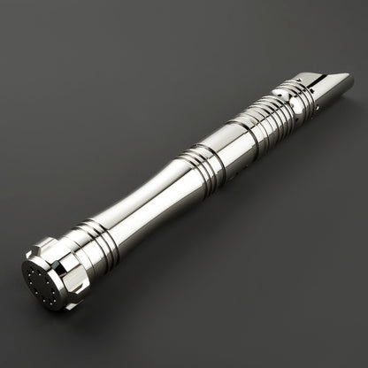 Star Wars No.117 Xenopixel Silver Combat Lightsaber RGB Replica - NEXTLEVELUK
