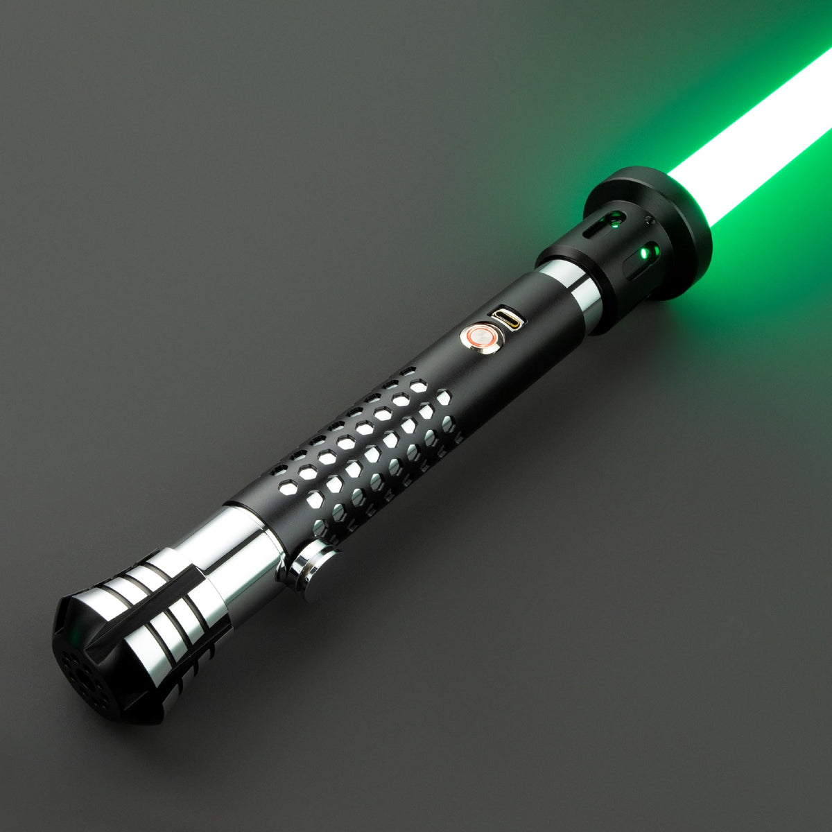 Star Wars No.123 Baselit Combat Lightsaber RGB Replica - NEXTLEVELUK