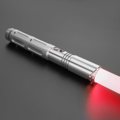 Star Wars No.131 Xenopixel Silver Combat Lightsaber RGB Replica (No 22 Xeno) - NEXTLEVELUK