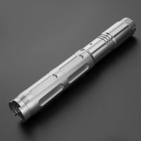 Star Wars No.131 Xenopixel Silver Combat Lightsaber RGB Replica (No 22 Xeno) - NEXTLEVELUK