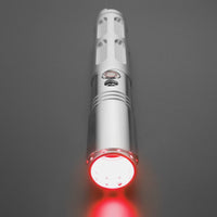 Star Wars No.131 Xenopixel Silver Combat Lightsaber RGB Replica (No 22 Xeno) - NEXTLEVELUK