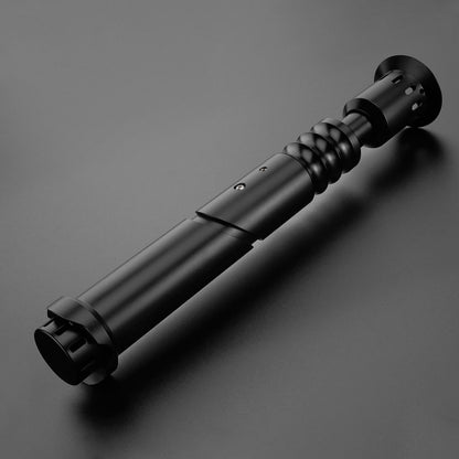 Star Wars No.132 Baselit Black Combat Lightsaber RGB Replica - NEXTLEVELUK