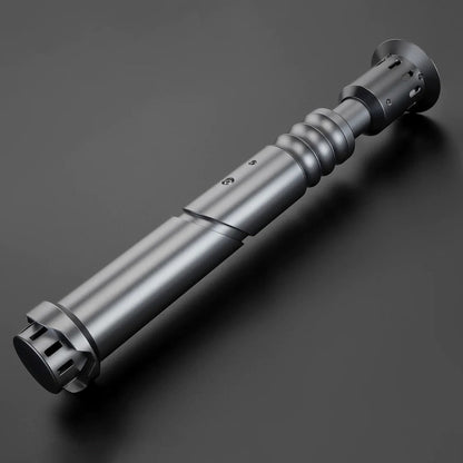 Star Wars No.132 Baselit Grey Combat Lightsaber RGB Replica (No 24 Base) - NEXTLEVELUK