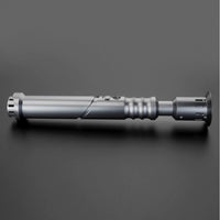 Star Wars No.132 Baselit Grey Combat Lightsaber RGB Replica (No 24 Base) - NEXTLEVELUK