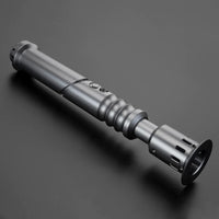 Star Wars No.132 Baselit Grey Combat Lightsaber RGB Replica (No 24 Base) - NEXTLEVELUK