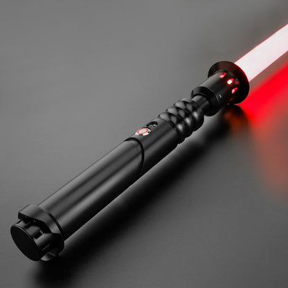 Star Wars No.132 Xenopixel Black Combat Lightsaber RGB Replica (No 24 Xeno) - NEXTLEVELUK