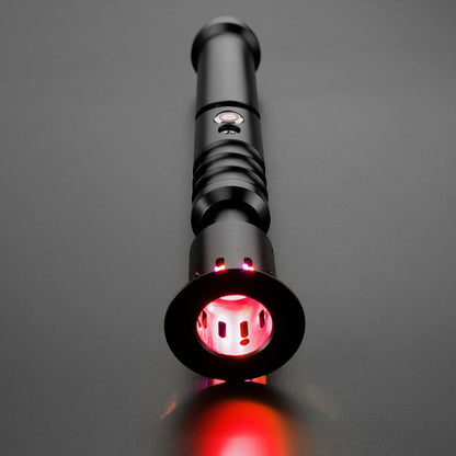 Star Wars No.132 Xenopixel Black Combat Lightsaber RGB Replica (No 24 Xeno) - NEXTLEVELUK