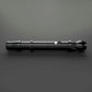 Star Wars No.133 Baselit Combat Lightsaber RGB Black Replica (No 27 Base) - NEXTLEVELUK