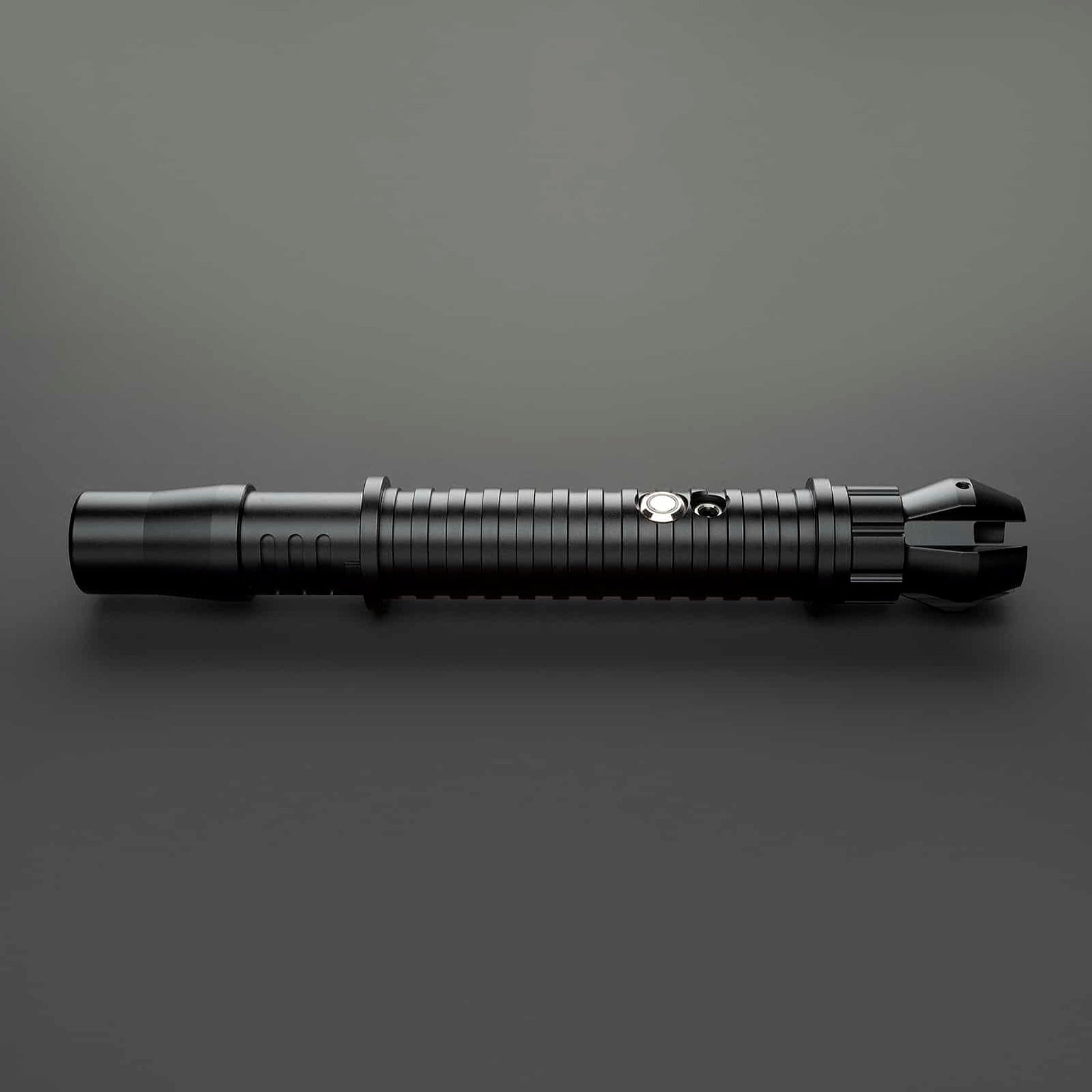 Star Wars No.133 Baselit Combat Lightsaber RGB Black Replica (No 27 Base) - NEXTLEVELUK