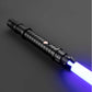 Star Wars No.133 Baselit Combat Lightsaber RGB Black Replica (No 27 Base) - NEXTLEVELUK