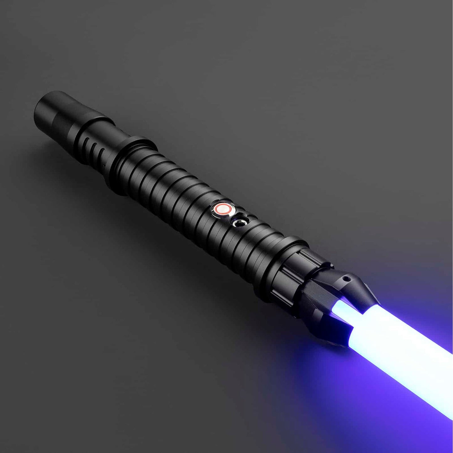 Star Wars No.133 Baselit Combat Lightsaber RGB Black Replica (No 27 Base) - NEXTLEVELUK